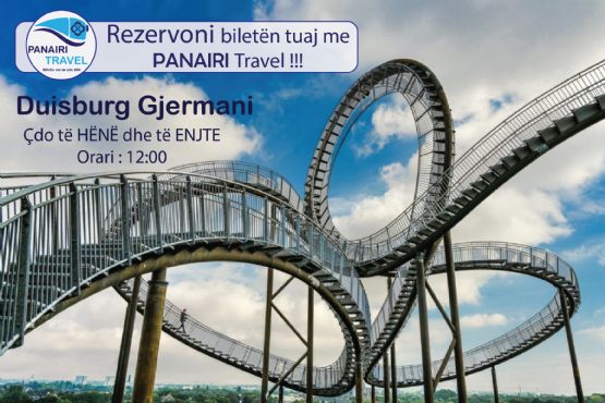 Bileta Autobuzi nga Duisburg per Tirane nga PANAIRI TRAVEL GJERMANI